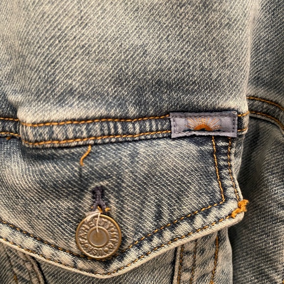 Faherty stretch terry trucker jacket - Picture 10 of 11